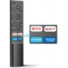 Comando universal compatível Samsung Smart TV com teclas rápidas Netflix Prime Rakuten TV