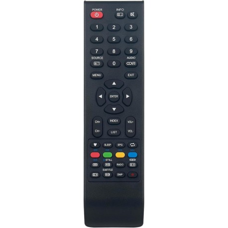 Comando compatível com TVs Kunft 32CGL107017 19CG15015 22CG15015 28CGL107016 40CGL107016 32DCG160014