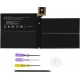 Bateria 7,57V 45Wh G3HTA038H para Surface Pro 5 e Surface Pro 6 + Ferramentas de Montagem