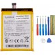 Bateria TLP020C2 para Alcatel One Touch 6032x Idol Alpha 6032 com Kit de Ferramentas