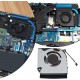 Ventoinha GPU DC28000QEF0 4 pinos para Acer Nitro 5 AN517-41 AN517-52 AN515-55 AN515-56 AN515-57