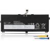 Bateria L18M3P72 11.52V 4345mAh compatível com Lenovo ThinkPad X390 Yoga e X13 Yoga Gen 1