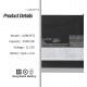 Bateria L18M3P72 11.52V 4345mAh compatível com Lenovo ThinkPad X390 Yoga e X13 Yoga Gen 1