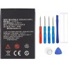 Bateria Li3820T43P3h785439 2000mAh 3.8V Compatível com ZTE Blade L3 com Kit de Ferramentas