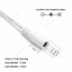 Cabo de Extensão DC 5.5mm x 2.1mm 12V a 24V Macho para Fêmea 5A com 5 Metros Branco