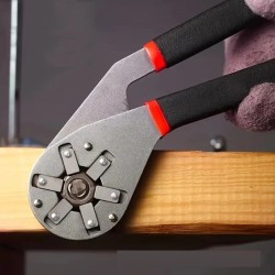 Chave Mágica de 6 Polegadas Ajustável para Porcas e Parafusos com Formato Hexagonal