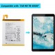 Bateria de Substituição L19D1P31 3.86V 5000mAh Compatível com Lenovo Tab M8 TB-8505F com Kit de Ferramentas