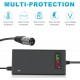 Carregador 24V 5A com Conector XLR 3-Pinos para Scooter Elétrica, Cadeira de Rodas e E-Bike