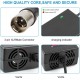 Carregador 24V 5A com Conector XLR 3-Pinos para Scooter Elétrica, Cadeira de Rodas e E-Bike