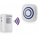 Campainha sem Fios com Sensor de Movimento PIR Infravermelho para Lojas e Casas
