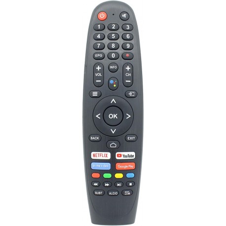 Comando Substituição Infravermelhos para Blaupunkt TV BP500USG9500 BP320HSG9200 BP400FSG9200