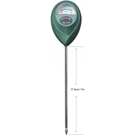 Medidor de Humidade do Solo XLUX para Plantas Interior e Exterior - Sem Pilhas