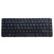 Teclado Português Preto sem Moldura para HP Pavilion 14-N 14-R 14-D 240 G2 245 G3 - Sem Retroiluminação