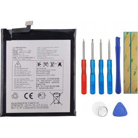Bateria TLP038B1 para Blackberry Motion e Alcatel One Touch 3V 2019 5032W com Ferramentas