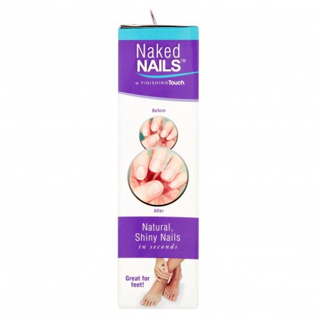 Aparelho Elétrico Naked Nails para Manicure e Pedicure com 6 Rolos de Lixa e Polimento