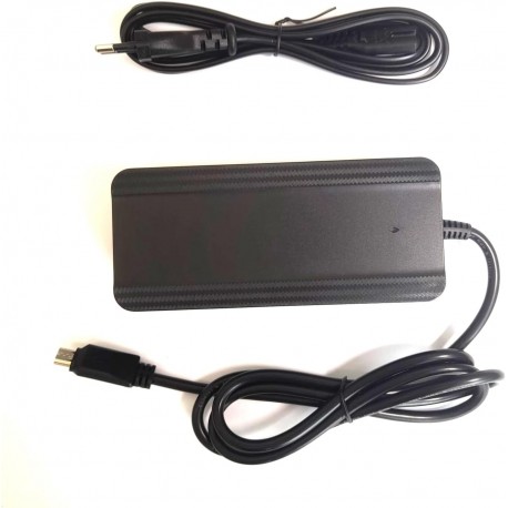 Carregador 36V com ficha de 5 pinos compatível com baterias Fischer Namoro, Viator e Monte