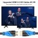 Cabo HDMI 2.0 Ultra Alta Velocidade 12 Metros 4K 60Hz com ARC HDR Ethernet e Conetores Dourados