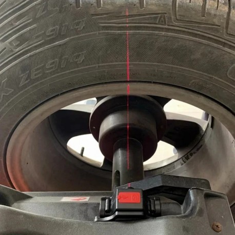 Luz Laser de Posicionamento para Máquinas de Equilíbrio de Rodas, Recarregável via USB, com LEDs Auxiliares