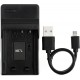Carregador USB NB-7L para Canon PowerShot G10, G11, G12, SX30 IS com cabo