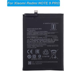 Bateria compatível Xiaomi BN53 4920mAh para Redmi Note 9 Pro, Redmi Note 10 Pro 4G com ferramentas