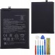 Bateria compatível Xiaomi BN53 4920mAh para Redmi Note 9 Pro, Redmi Note 10 Pro 4G com ferramentas