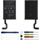 Bateria de substituição GPDX1 1460 mAh compatível com Google Pixel Fold G9FPL com kit de ferramentas