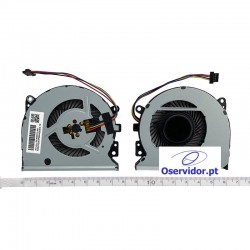 Ventoinha de refrigeração para portátil HP Envy 15-U100 15-U200 15-U300 15-U400 Series compatível com 776213-001