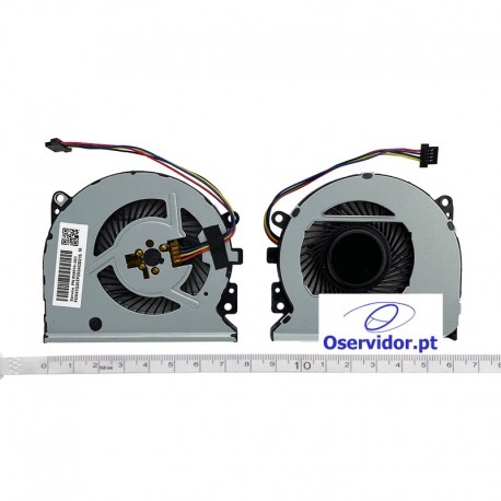 Ventoinha de refrigeração para portátil HP Envy 15-U100 15-U200 15-U300 15-U400 Series compatível com 776213-001