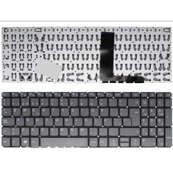 Teclado espanhol para portátil Lenovo IdeaPad 320, 330, 330S, V130, V145, V320, V330, S145 sem moldura cinzento