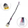 Cabo de Alimentação DC Jack para Portátil Lenovo G500S G505S VILG1 DC30100PC00