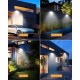 Foco Projetor LED 50W com Sensor de Movimento 5000LM IP65 Impermeável Luz Exterior Branco Frio