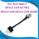 DC Power Jack com cabo para portátil Acer Spin 5 SP513-52N SP513-52N-82MP SP513-53N N17W2 modelo 50.GR7N1.0050