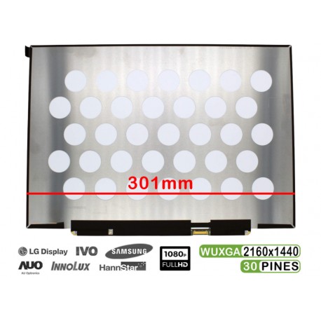 Ecrã LED sem touch 14 Polegadas 2160x1440 WUXGA 30 Pinos TV140WTM-NH0 Huawei MateBook 14