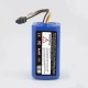Bateria 14.4V 3500mAh Li-ion para Robot Aspirador Ursus Trotter BP14426E 4INR19/66 Compatível Midea