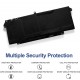 Bateria 7FMXV 63Wh para portátil Dell Latitude 5320 7320 7420 7520 compatível com TN2GY 9JM71 4M1JN 1PP63