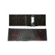 Teclado Português Retroiluminado Vermelho para Acer Nitro 5 N18C3 N18C4 AN515 AN517 AN715