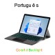 Teclado retroiluminado magnético português para Microsoft Surface Go 1 Go 2 Go 3 10.1 e 10.5 polegadas