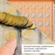 6 Folhas Porta-Moedas para Coleção com 42 Bolsos Cada, Compatível com Pastas de 9 Furos