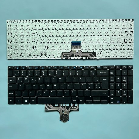 Teclado em Português para Samsung NP350XAA NP300E5K NP300E5L Book E30 Essentials 350X Expert X41 X55 NP350XBE