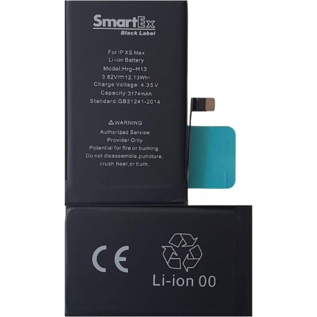 Bateria de substituição compatível com iPhone XS Max 3174 mAh Li-ion 3.82V