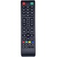 Comando remoto compatível para televisores Sharp e Blaupunkt sem programação necessária