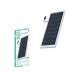 Painel Solar SANDA SD-6058 15W com cabo USB-C 5V 3.15A resistente à chuva portátil 50x20x2 cm