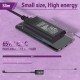 Carregador USB C 65W fino para portátil HP Spectre EliteBook Pavilion Lenovo ThinkPad T470 T480 T580 T490 T590