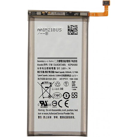 Bateria compatível com Samsung Galaxy S10 SM-G973F EB-BG973ABU 3400 mAh com kit completo de ferramentas incluído