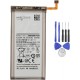 Bateria compatível com Samsung Galaxy S10 SM-G973F EB-BG973ABU 3400 mAh com kit completo de ferramentas incluído