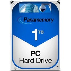 Disco rígido interno Panamemory 1TB SATA 3.5 para PC de mesa e sistemas CCTV, recondicionado, 6 Gb/s