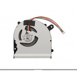 Ventoinha de refrigeração CPU para portátil Asus VivoBook S400 S400C S400CA S500 S500C S500CA compatível com UDQFRYH89DAS
