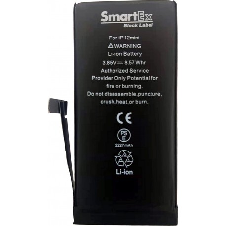 Bateria compatível para iPhone 12 Mini 3.85V 2227mAh Li-ion Recarregável