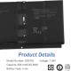 Bateria DYNT02 G3HTA057H G3HTA058H para Microsoft Surface Laptop 3 15 polegadas 7.58V 6041mAh 45.8Wh
