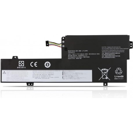 Bateria de substituição para portátil Lenovo L17L3P61 L17C3P61 L17M3P61 5B10N87357 5B10N87358 5B10N87359 11.58V 36Wh 3108mAh